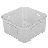 Airtight Food Storage Container Clear Food Storage Jar with Bamboo Lid for Noodles Flour Cereal Rice Tea Coffee Beans 450ml 10.7x5.7cm / 4.2x2.2in - Extra Image
