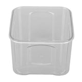 Airtight Food Storage Container Clear Food Storage Jar with Bamboo Lid for Noodles Flour Cereal Rice Tea Coffee Beans 650ml 10.7x8.2cm / 4.2x3.2in - Extra Image