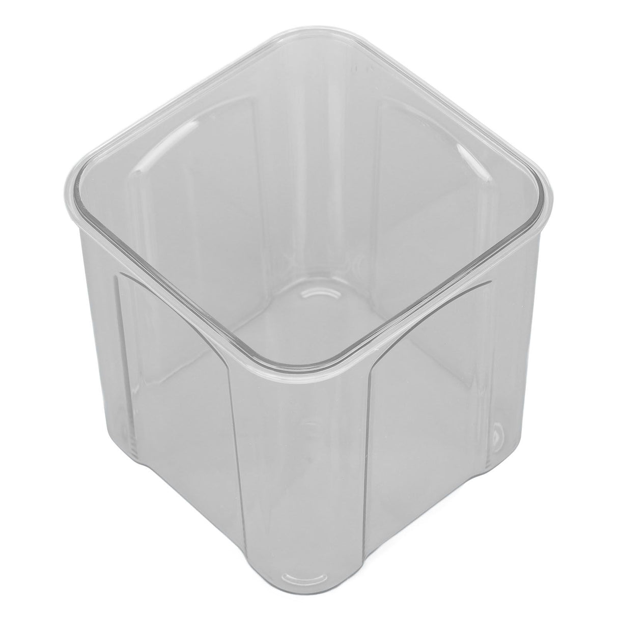 Airtight Food Storage Container Clear Food Storage Jar with Bamboo Lid for Noodles Flour Cereal Rice Tea Coffee Beans 900ml 10.7x11cm / 4.2x4.3in
