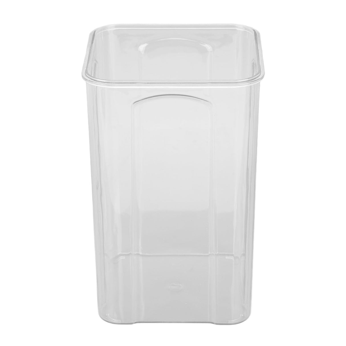 Airtight Food Storage Container Clear Food Storage Jar with Bamboo Lid for Noodles Flour Cereal Rice Tea Coffee Beans 1400ml 10.7x17cm / 4.2x6.7in