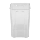 Airtight Food Storage Container Clear Food Storage Jar with Bamboo Lid for Noodles Flour Cereal Rice Tea Coffee Beans 1400ml 10.7x17cm / 4.2x6.7in