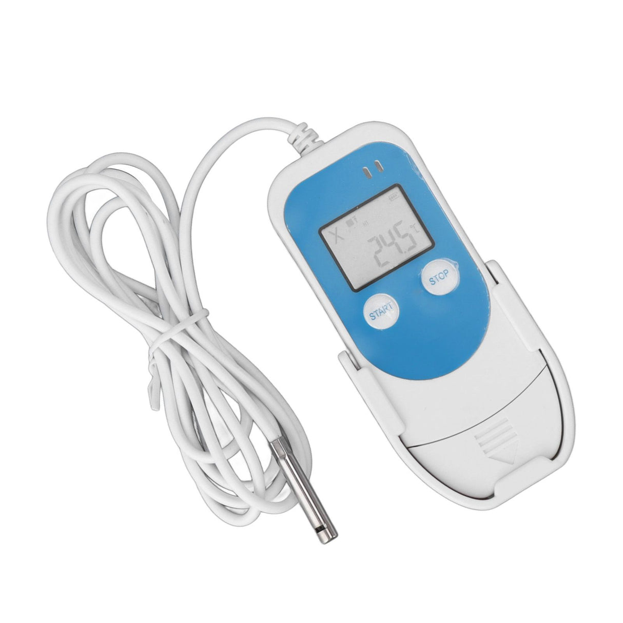 Digital Temperature Humidity Data Logger Reusable High Accuracy PDF Report USB Refrigerator Thermometer Recorder for Cold Chain