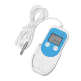 Digital Temperature Humidity Data Logger Reusable High Accuracy PDF Report USB Refrigerator Thermometer Recorder for Cold Chain - Side View