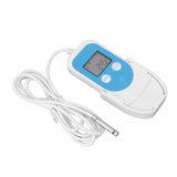 Digital Temperature Humidity Data Logger Reusable High Accuracy PDF Report USB Refrigerator Thermometer Recorder for Cold Chain - Top-Down View