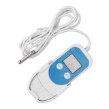 Digital Temperature Humidity Data Logger Reusable High Accuracy PDF Report USB Refrigerator Thermometer Recorder for Cold Chain - Rear View