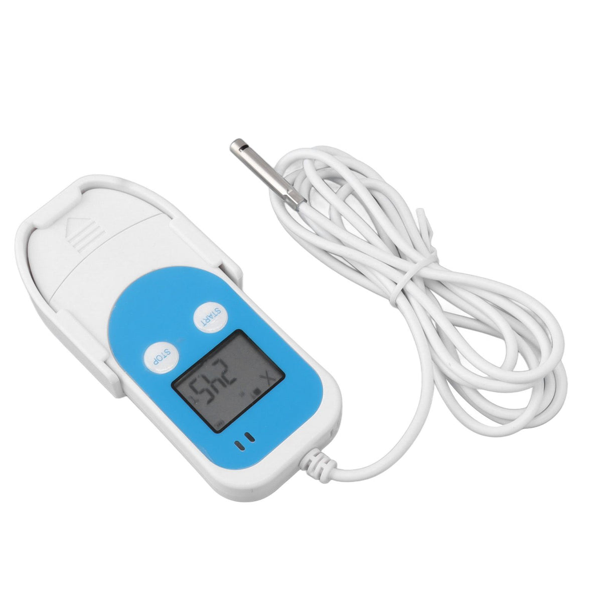 Digital Temperature Humidity Data Logger Reusable High Accuracy PDF Report USB Refrigerator Thermometer Recorder for Cold Chain