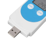 Digital Temperature Humidity Data Logger Reusable High Accuracy PDF Report USB Refrigerator Thermometer Recorder for Cold Chain