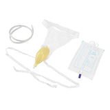 Urine Collector Bag 1000ml Reusable Skin Friendly Silicone Urine Drainage Bag for Elderly - Side View