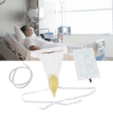 Urine Collector Bag 1000ml Reusable Skin Friendly Silicone Urine Drainage Bag for Elderly