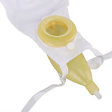 Urine Collector Bag 1000ml Reusable Skin Friendly Silicone Urine Drainage Bag for Elderly
