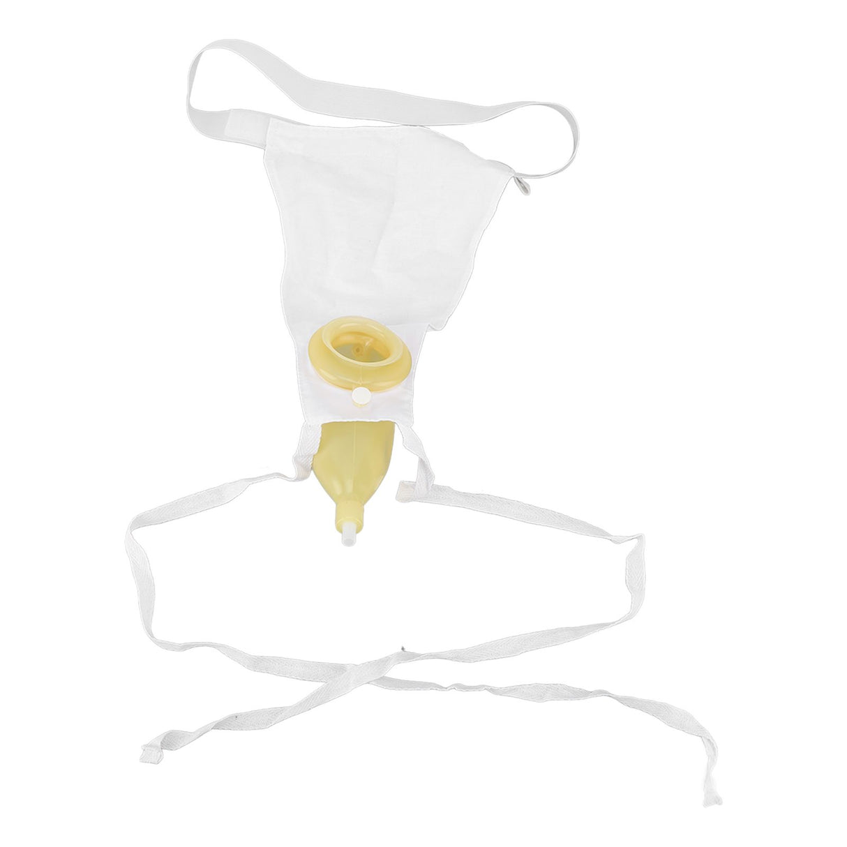 Urine Collector Bag 1000ml Reusable Skin Friendly Silicone Urine Drainage Bag for Elderly