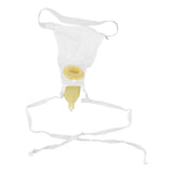 Urine Collector Bag 1000ml Reusable Skin Friendly Silicone Urine Drainage Bag for Elderly