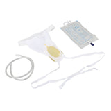 Silicone Urine Collector Reusable Portable Urinary Catheter Bag Collection Urinal Bagfor Man Woman Elderly