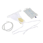 Silicone Urine Collector Reusable Portable Urinary Catheter Bag Collection Urinal Bagfor Man Woman Elderly