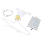 Silicone Urine Collector Reusable Portable Urinary Catheter Bag Collection Urinal Bagfor Man Woman Elderly