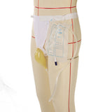 Silicone Urine Collector Reusable Portable Urinary Catheter Bag Collection Urinal Bagfor Man Woman Elderly - Low Angle