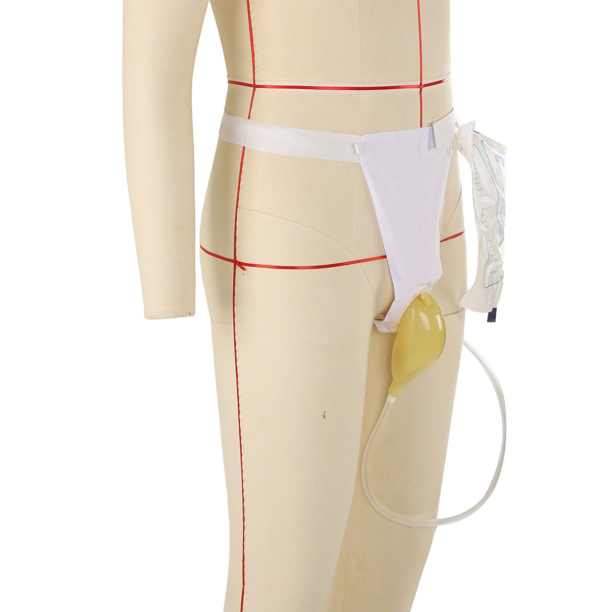 Silicone Urine Collector Reusable Portable Urinary Catheter Bag Collection Urinal Bagfor Man Woman Elderly