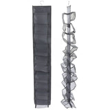 Hanging Clothes Bag Thickened Nylon Multi Layer Easy Access Washable Hanging Mesh Closet for Socks Pants Dress