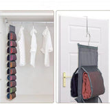 Hanging Clothes Bag Thickened Nylon Multi Layer Easy Access Washable Hanging Mesh Closet for Socks Pants Dress