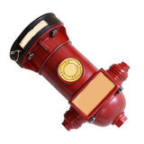 Piggy Bank Retro Fire Hydrant Piggy Bank Fire Hydrant Money Coins Box Unique Money Savings Jar Home Decoration Red