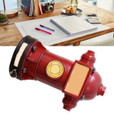 Piggy Bank Retro Fire Hydrant Piggy Bank Fire Hydrant Money Coins Box Unique Money Savings Jar Home Decoration Red - 45-Degree Angle