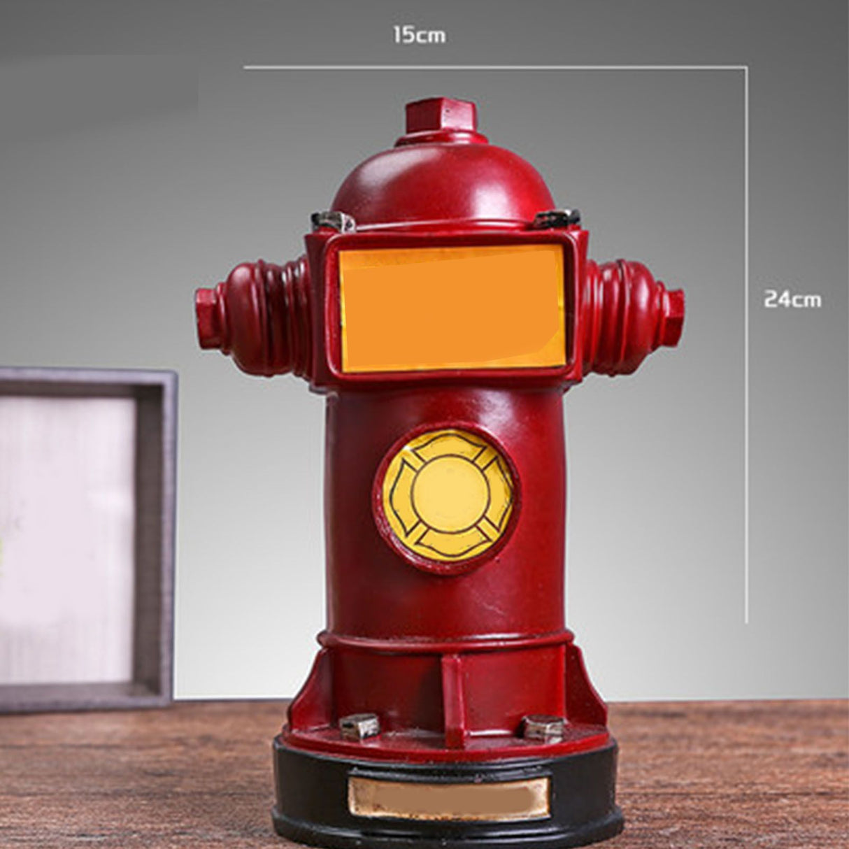 Piggy Bank Retro Fire Hydrant Piggy Bank Fire Hydrant Money Coins Box Unique Money Savings Jar Home Decoration Red