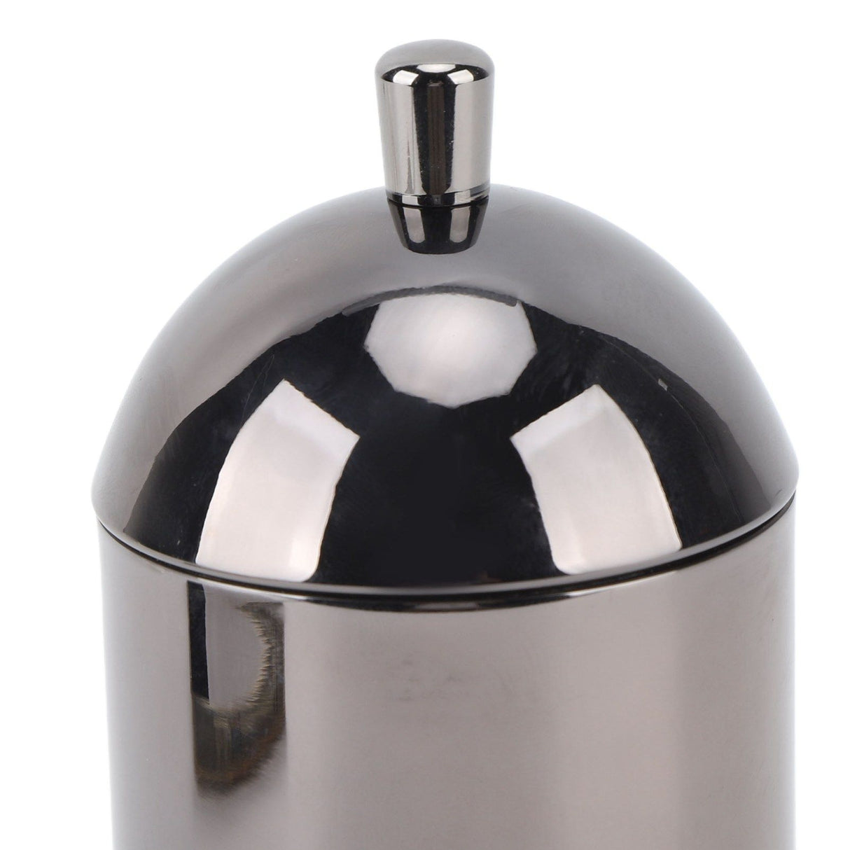 Stainless Steel Cotton Swab Holders Durable Multi Purpose Dustproof Cute Cotton Swab Canisters for Home Bathroom