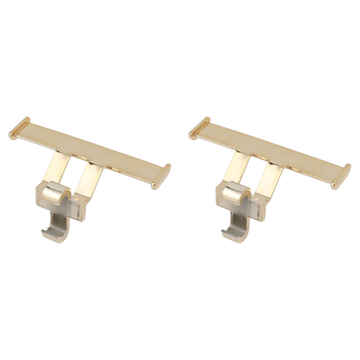 1 Pair Clogs Shoes Tail Wing Decor ABS Slippers Tail Fin Decoration Pendant Ornament Electrogilding
