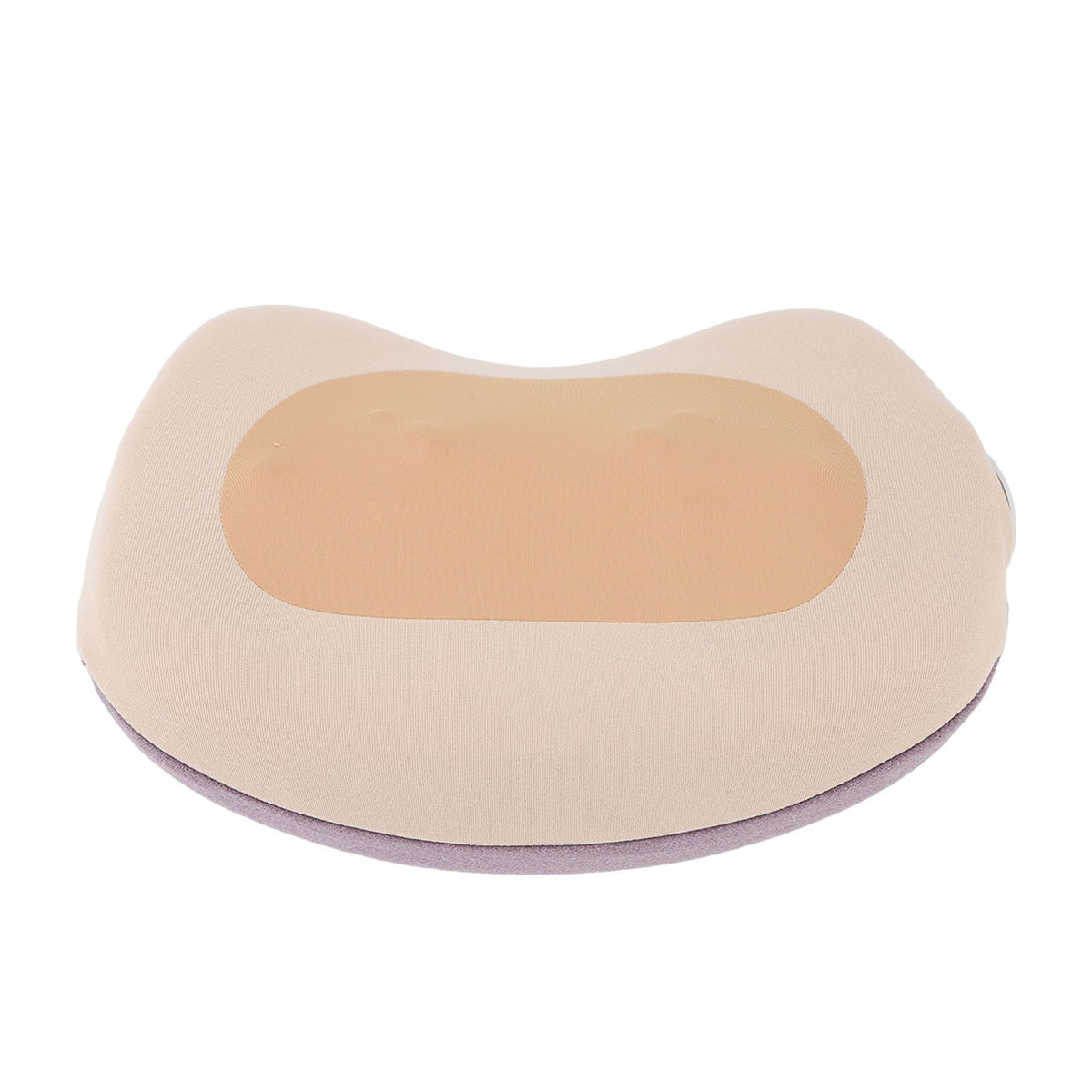 Yellow Back Pillow Massager Multifunctional Heart Shape Deep Tissue Massage Pillow Portable Electric Massage Pillow for Home Car Office