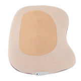 Yellow Back Pillow Massager Multifunctional Heart Shape Deep Tissue Massage Pillow Portable Electric Massage Pillow for Home Car Office - Rear View