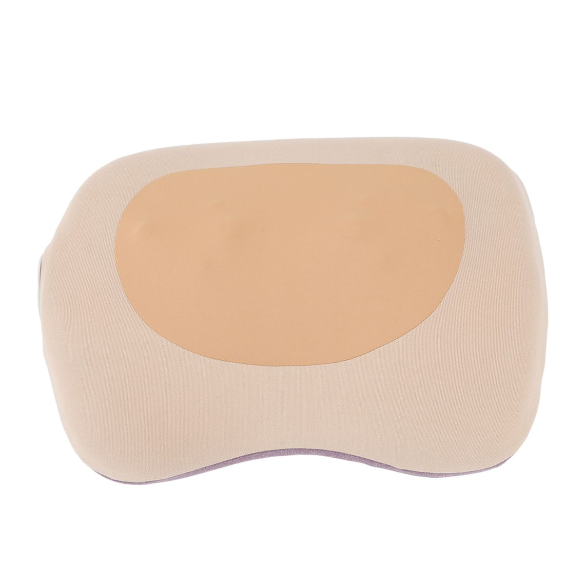 Yellow Back Pillow Massager Multifunctional Heart Shape Deep Tissue Massage Pillow Portable Electric Massage Pillow for Home Car Office