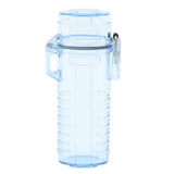 2Pcs Lighter Case Waterproof Lighter Storage Container Plastic for Outdoor Camping Hiking Transparent Blue - Extra Image