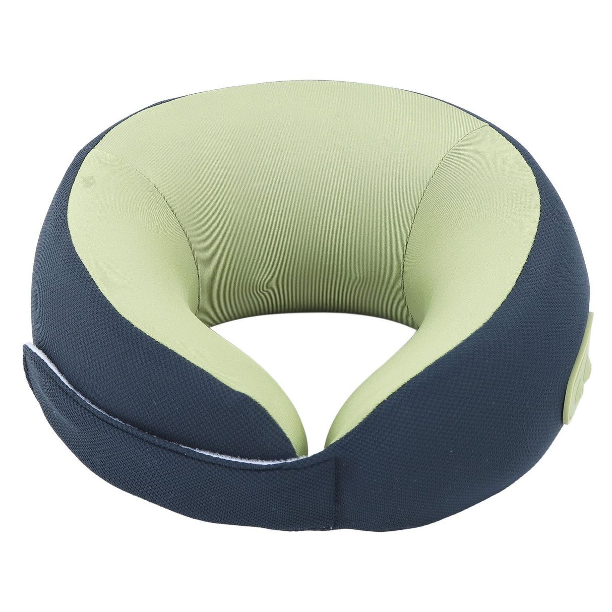 Back Neck Pillow Massager Hot Compress Cordless Massager Pillow Blue Green Electric Massage Pillow for Office Car Home