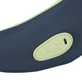 Back Neck Pillow Massager Hot Compress Cordless Massager Pillow Blue Green Electric Massage Pillow for Office Car Home - Extra Image