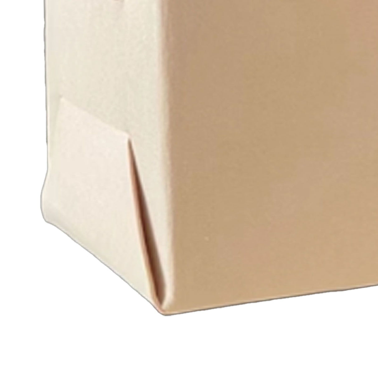 Felt Storage Basket with Handles Foldable Laundry Snacks Toys Clothes Bin for Home Desktop Bear Pattern Beige