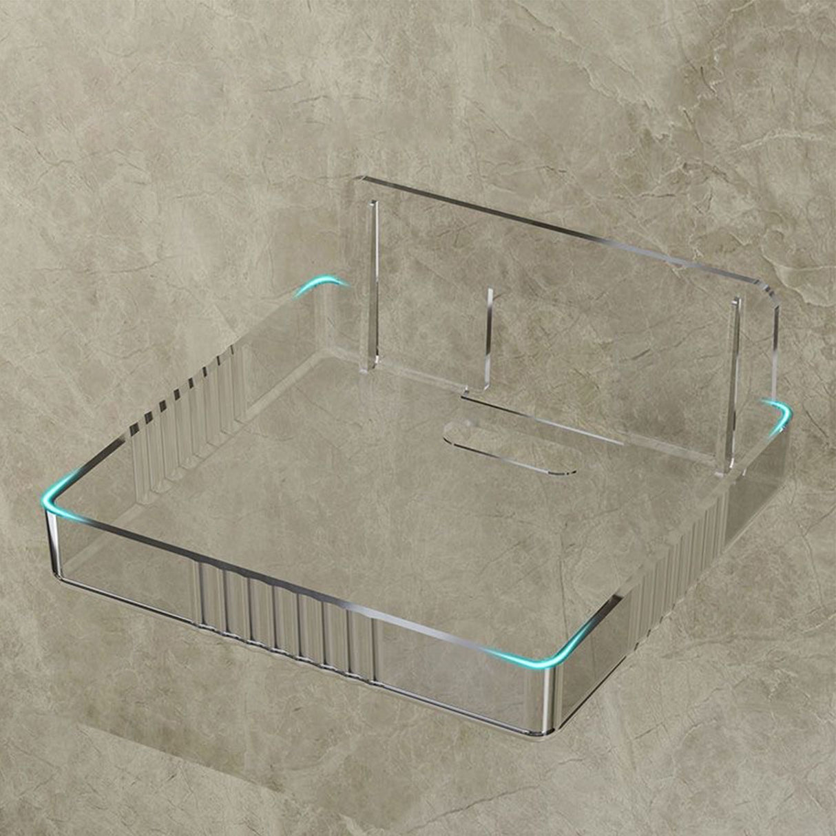 Floating Wall Shelves Multi Functional Aesthetic Practical Practical Space Saving Wall Mount Router Shelf for Kitchen Living Room