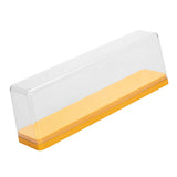 Action Figure Storage Box Dustproof Stackable Transparent Cartoon Figure Doll Display Case Yellow
