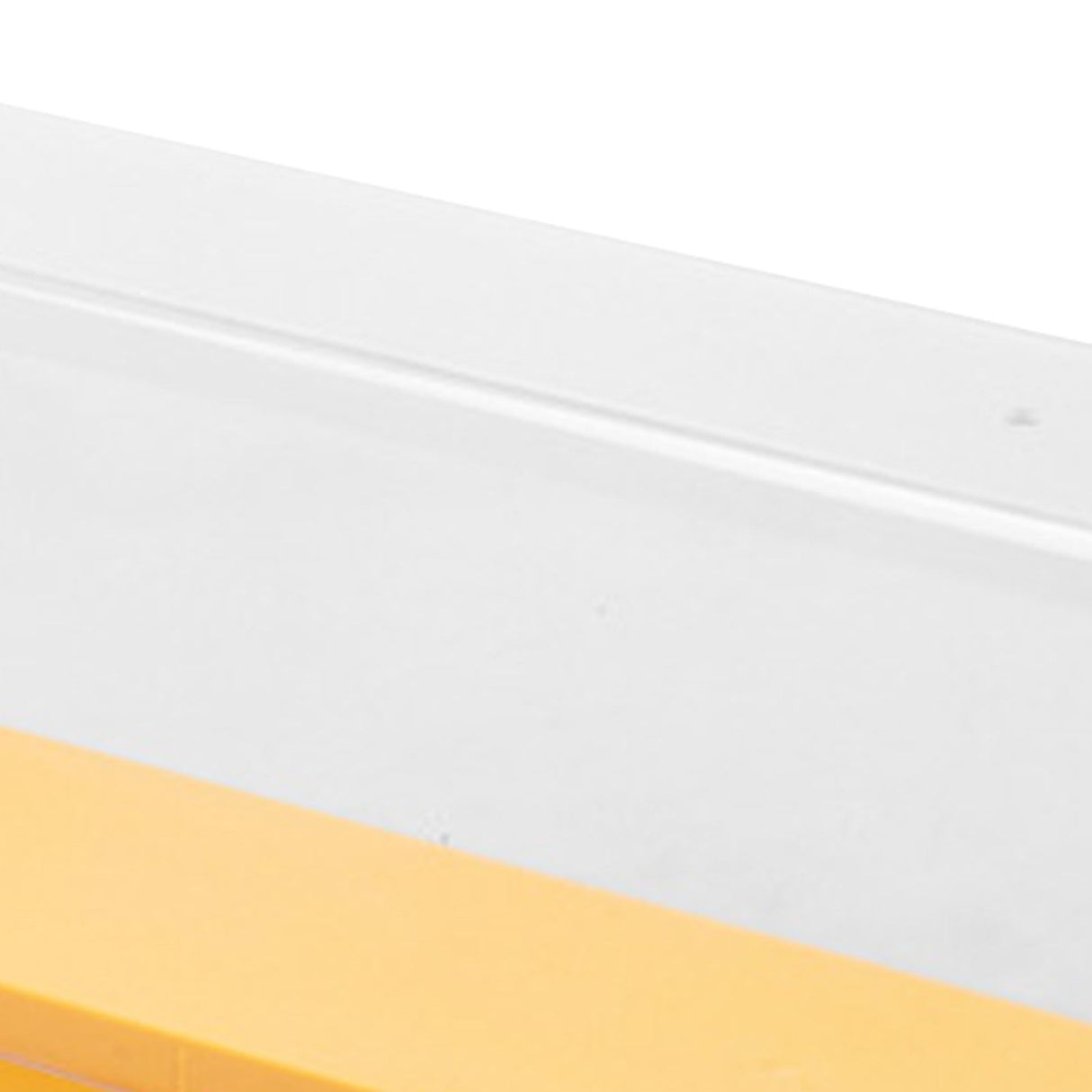 Action Figure Storage Box Dustproof Stackable Transparent Cartoon Figure Doll Display Case Yellow