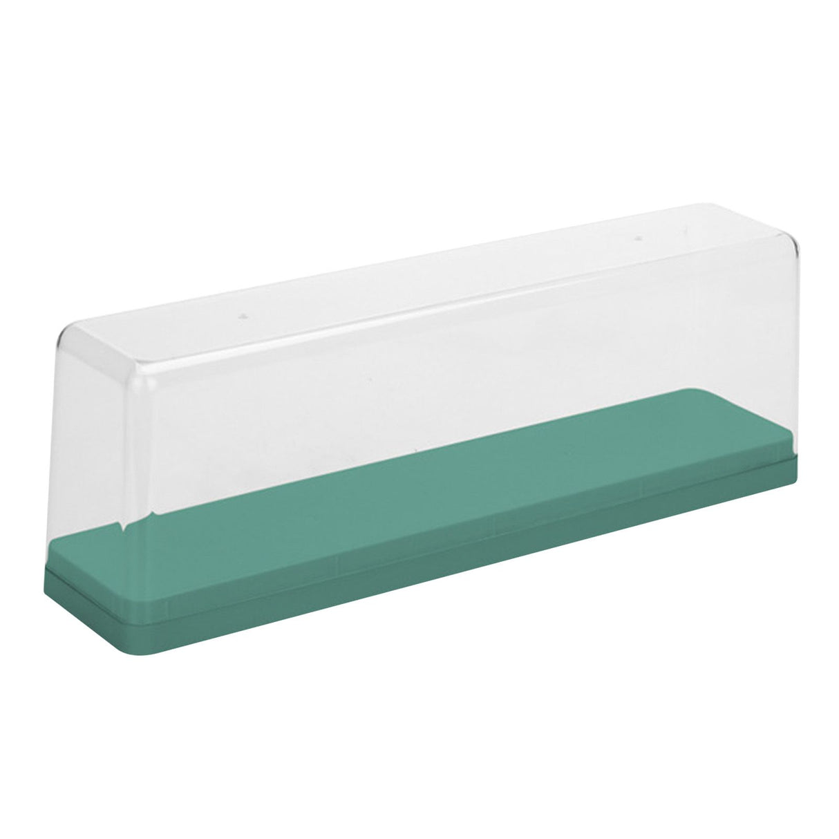 Action Figure Storage Box Dustproof Stackable Transparent Cartoon Figure Doll Display Case Green