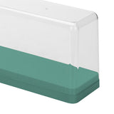 Action Figure Storage Box Dustproof Stackable Transparent Cartoon Figure Doll Display Case Green - Close-Up Angle