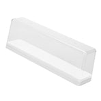 Action Figure Storage Box Dustproof Stackable Transparent Cartoon Figure Doll Display Case White