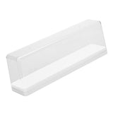 Action Figure Storage Box Dustproof Stackable Transparent Cartoon Figure Doll Display Case White - Top-Down View