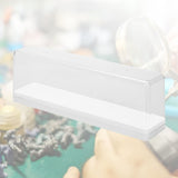 Action Figure Storage Box Dustproof Stackable Transparent Cartoon Figure Doll Display Case White - Extra Image