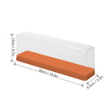 Action Figure Storage Box Dustproof Stackable Transparent Cartoon Figure Doll Display Case Orange - Extra Image
