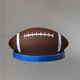 Soccer Ball Wall Mount Display Holder Plastic Football Storage Rack Basketball Supplies Blue