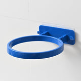Soccer Ball Wall Mount Display Holder Plastic Football Storage Rack Basketball Supplies Blue