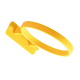 Soccer Ball Wall Mount Display Holder Plastic Football Storage Rack Basketball Supplies Yellow