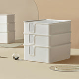 Sock Underwear Organizer Divider Plastic 15 Cell Closet Drawer Storage Box for Panty Ornament Ties White