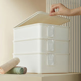 Sock Underwear Organizer Divider Plastic 15 Cell Closet Drawer Storage Box for Panty Ornament Ties White