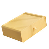 Underwear Storage Box Plastic 15 Grid Compartment Drawer Desktop Accessories for Socks Bras Yellow